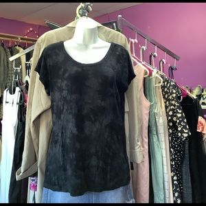 Tahari Black Boho Women’s T-shirt